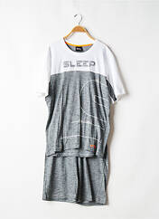 Pyjashort gris SOY pour homme seconde vue