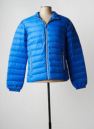 Doudoune manches longues sans capuche bleu TRUSSARDI JEANS homme