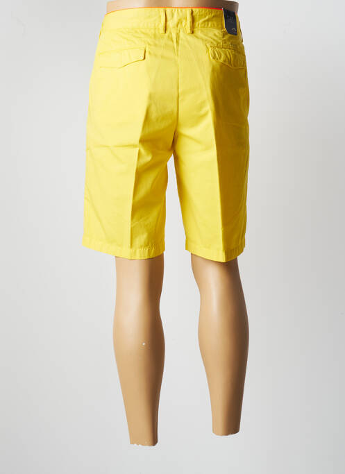 Bermuda tissage popeline taille normale jaune PAUL & SHARK homme