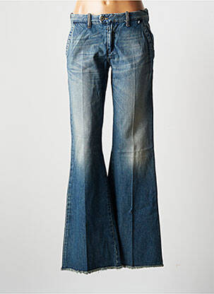 Jean coupe flare coupe droite évasée sur le bas taille normale bleu DIESEL femme