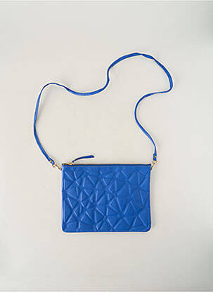 Pochette poignée 1 anse de portée bleu COP COPINE femme