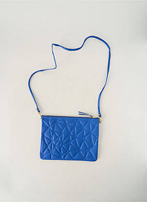 Pochette poignée 1 anse de portée bleu COP COPINE femme