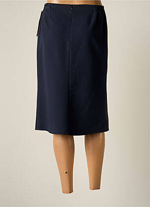 Jupe mi-longue stretch bleu IMPULSION femme
