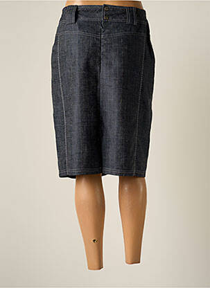 Jupe mi-longue coupe droite gris JUMFIL femme
