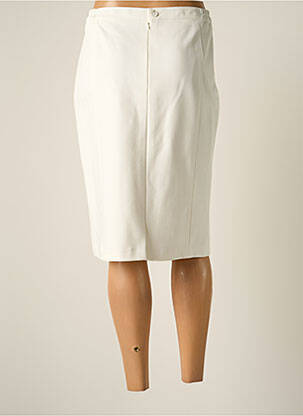 Jupe mi-longue stretch beige JUMFIL femme