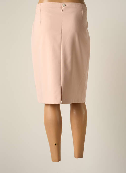 Jupe mi-longue rose JUMFIL pour femme