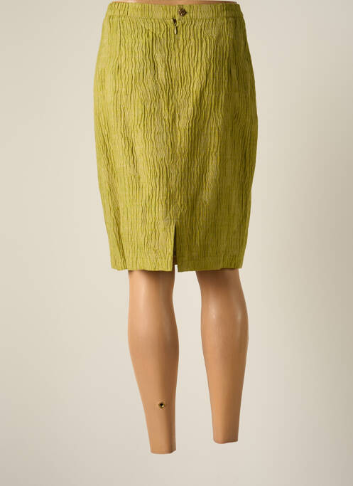 Jupe mi-longue vert JUMFIL pour femme