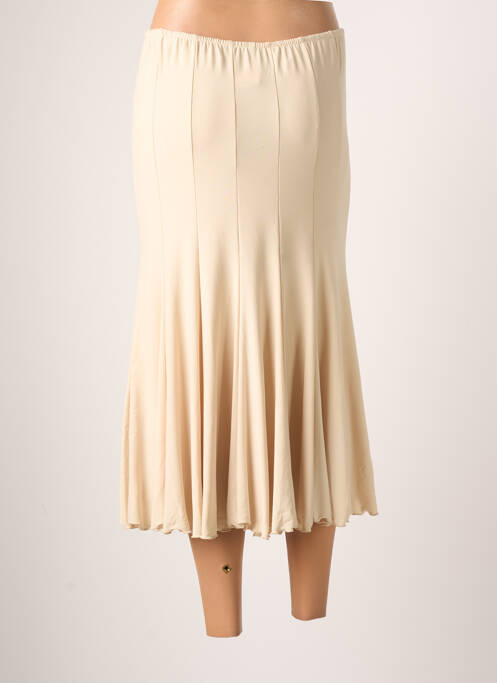 Jupe longue beige JUMFIL pour femme