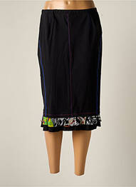 Jupe mi-longue taille normale noir JUMFIL femme