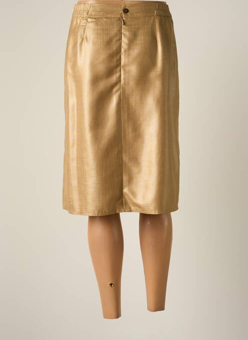 Jupe mi-longue marron JUMFIL femme