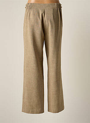 Pantalon droit taille normale taille normale beige JUMFIL femme
