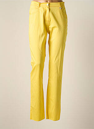 Pantalon slim taille normale taille normale jaune JUMFIL femme