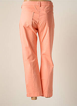 Pantalon 7/8 fermeture zippée sous rabat boutonné taille normale rose ANANKE femme