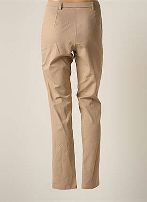Pantalon slim taille normale taille normale beige MERI & ESCA femme