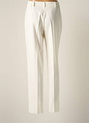 Pantalon slim taille élastique taille normale blanc JUMFIL femme