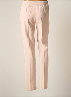 Pantalon slim taille élastique taille normale rose JUMFIL femme