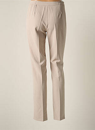 Pantalon slim taille élastique taille normale gris JUMFIL femme