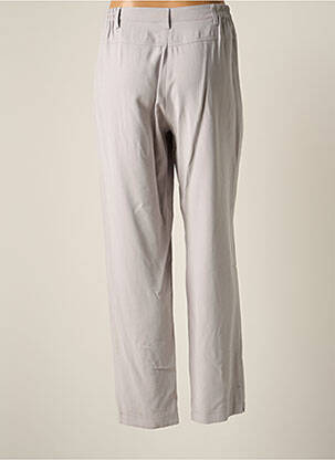 Pantalon droit taille élastique taille normale gris JUMFIL femme