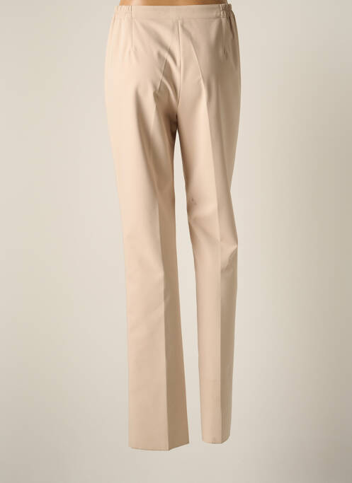 Pantalon slim taille élastique taille normale beige JUMFIL femme