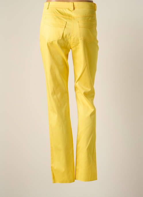 Pantalon slim jaune JUMFIL pour femme