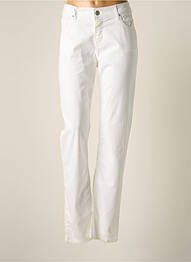 Pantalon slim stretch taille normale blanc JUMFIL femme