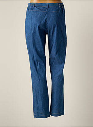 Pantalon droit stretch taille normale bleu JUMFIL femme