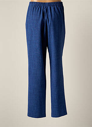 Pantalon droit taille haute taille haute bleu JUMFIL femme