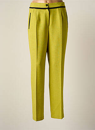Pantalon droit vert JUMFIL pour femme