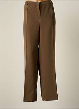 Pantalon large marron JUMFIL pour femme