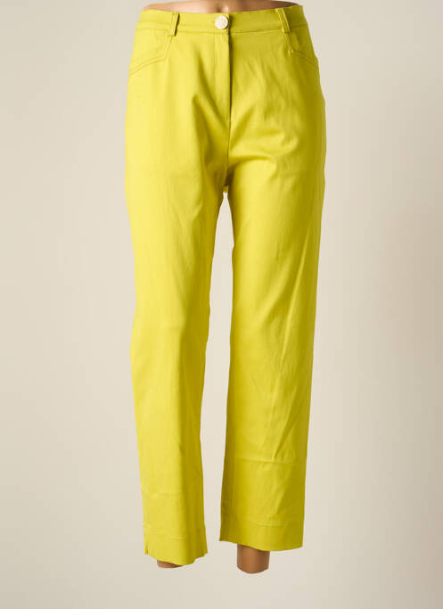 Pantalon 7/8 jaune JUMFIL pour femme
