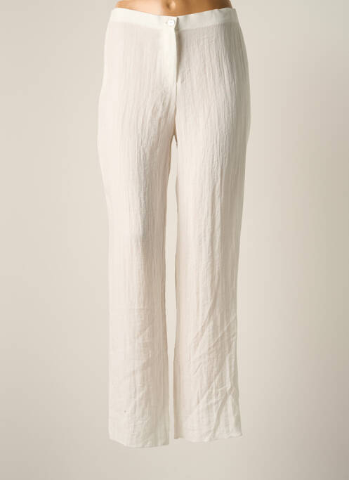 Pantalon droit blanc JUMFIL pour femme