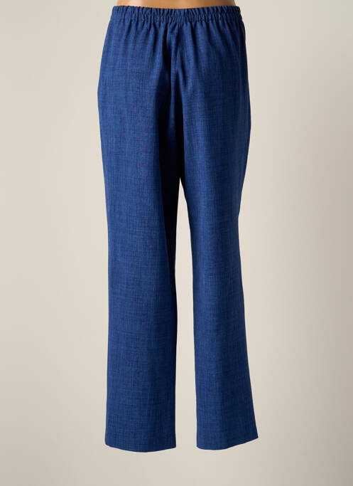 Pantalon droit bleu JUMFIL pour femme