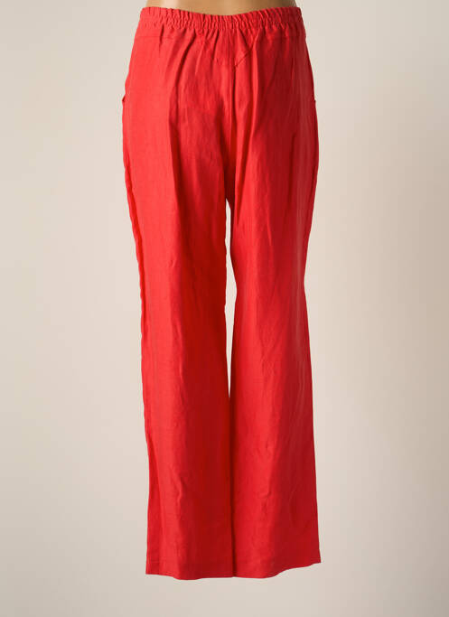 Pantalon droit rouge JUMFIL pour femme