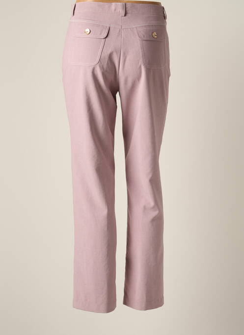 Pantalon droit violet JUMFIL pour femme