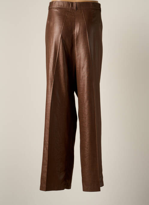 Pantalon large marron JUMFIL pour femme