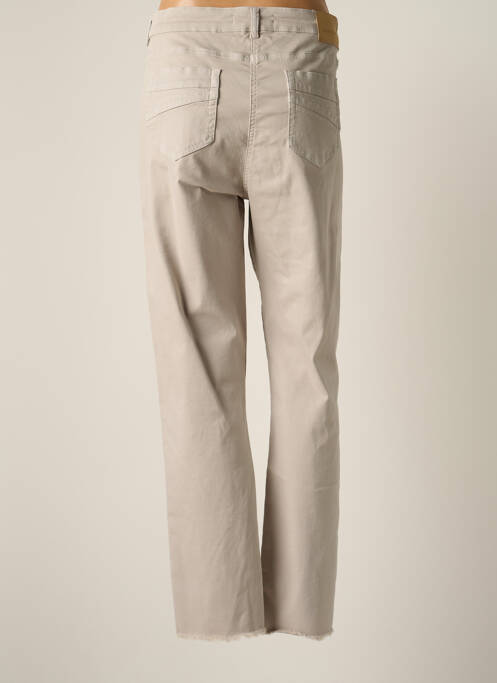 Pantalon slim gris LAUREN VIDAL pour femme