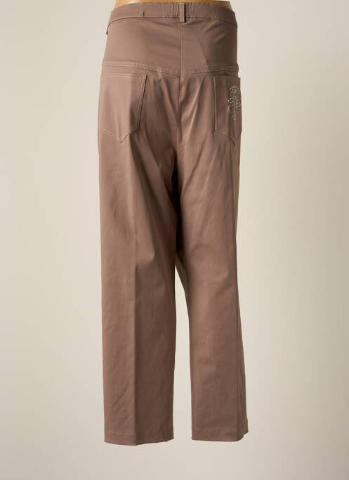 Pantalon slim marron JUMFIL pour femme