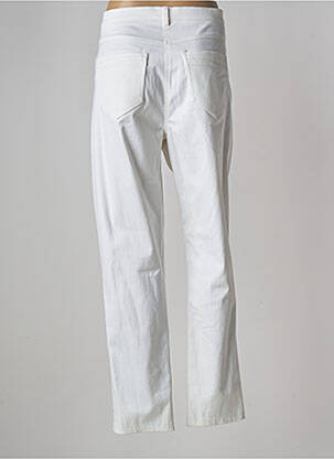 Pantalon slim taille haute taille haute beige JUMFIL femme