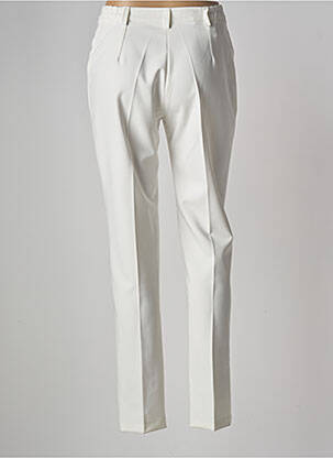 Pantalon slim taille haute taille haute beige JUMFIL femme