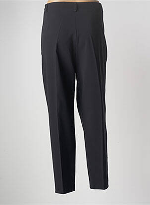 Pantalon droit tissage crêpe taille normale noir JUMFIL femme