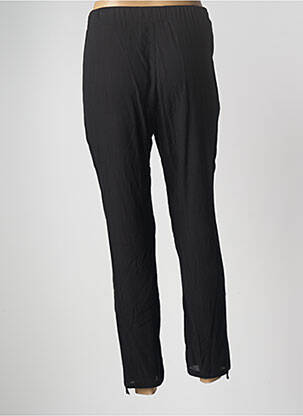 Pantalon 7/8 taille élastique taille normale noir MERI & ESCA femme