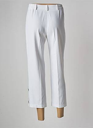 Pantacourt taille haute taille haute blanc JUMFIL femme