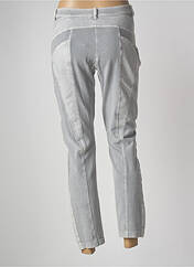 Pantalon 7/8 gris DANIELA DALLAVALLE pour femme seconde vue