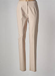 Pantalon slim beige JUMFIL pour femme seconde vue