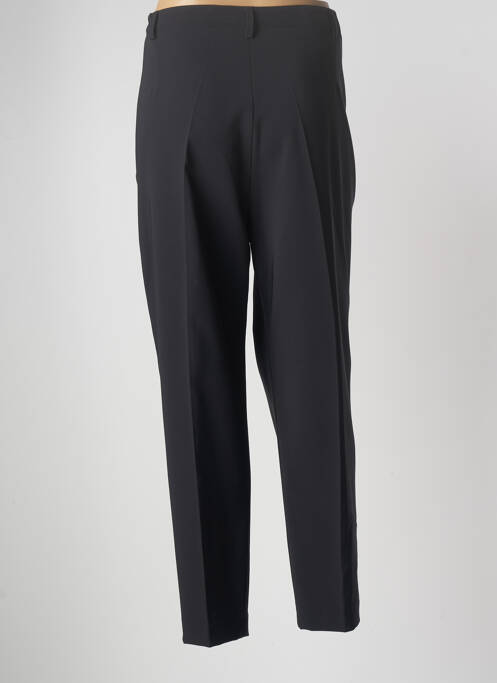 Pantalon droit tissage crêpe taille normale noir JUMFIL femme