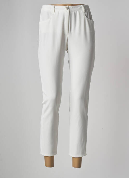 Pantalon 7/8 blanc JUMFIL pour femme