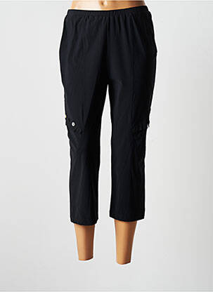 Pantacourt stretch taille normale noir JUMFIL femme
