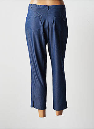 Pantacourt stretch taille normale bleu JUMFIL femme