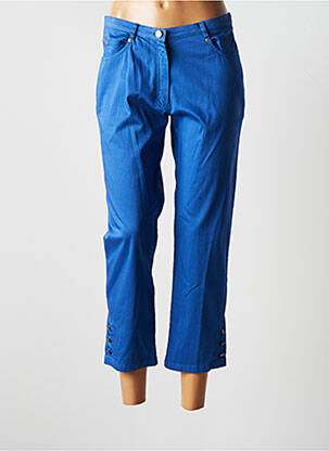 Pantacourt taille basse taille basse bleu JUMFIL femme