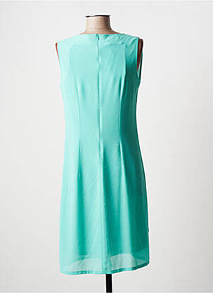Robe mi-longue sans manche sans manche vert JUMFIL femme